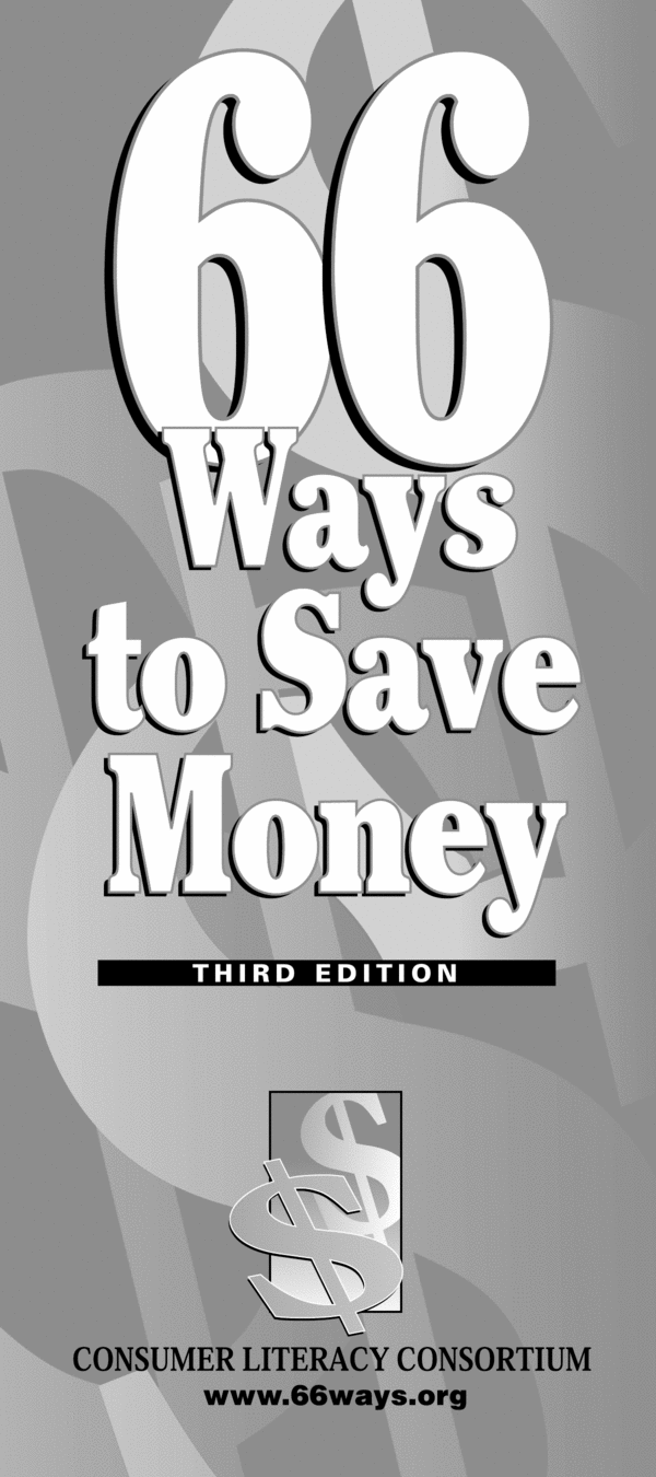 Product picture 66 Ways To Save Money